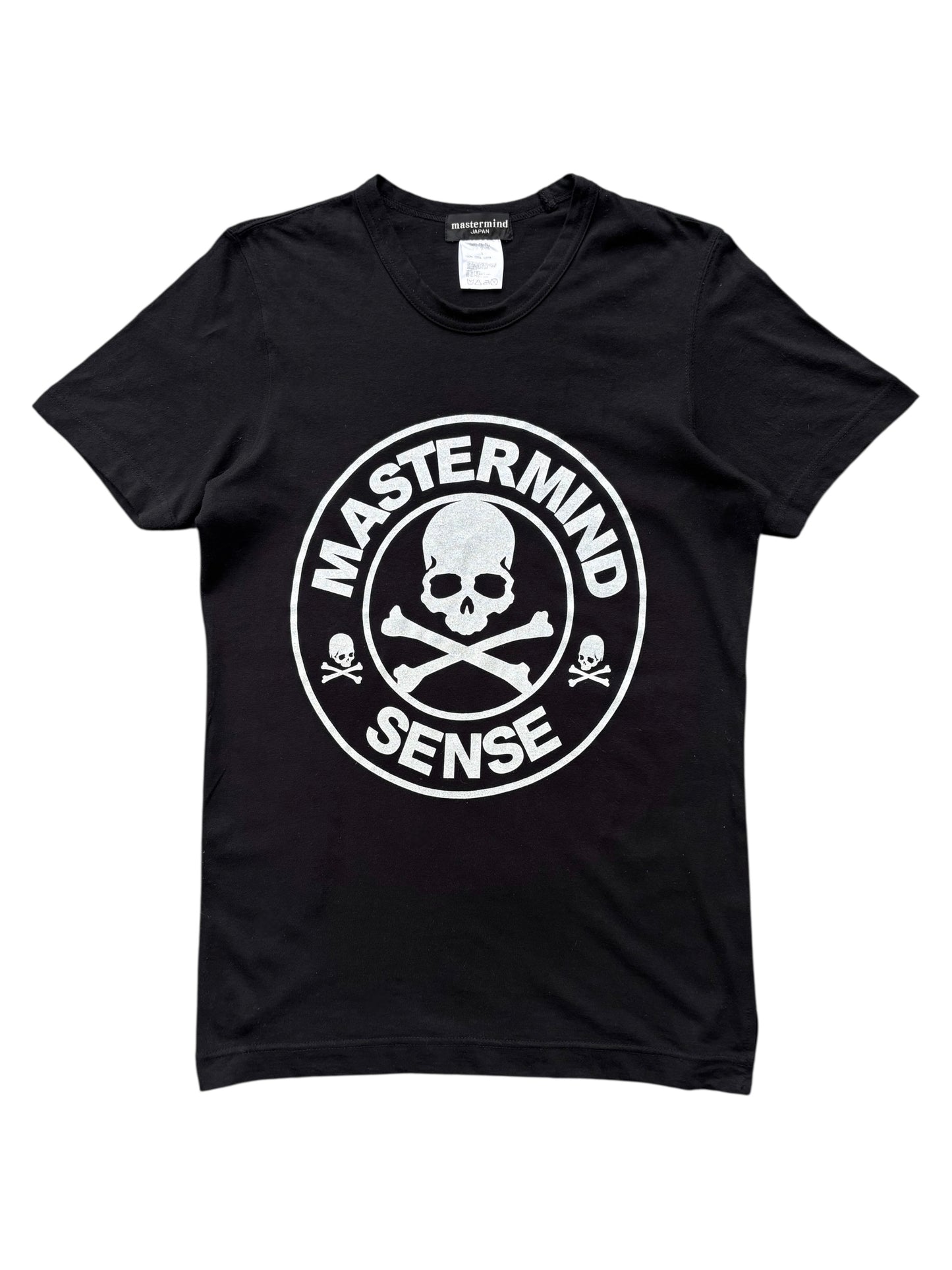 Mastermind Japan Glitter Print T-Shirt (S)