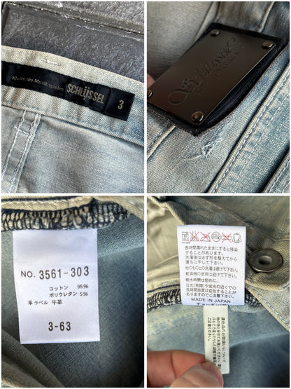 Japanese Schlüssel Flared Denim (M)