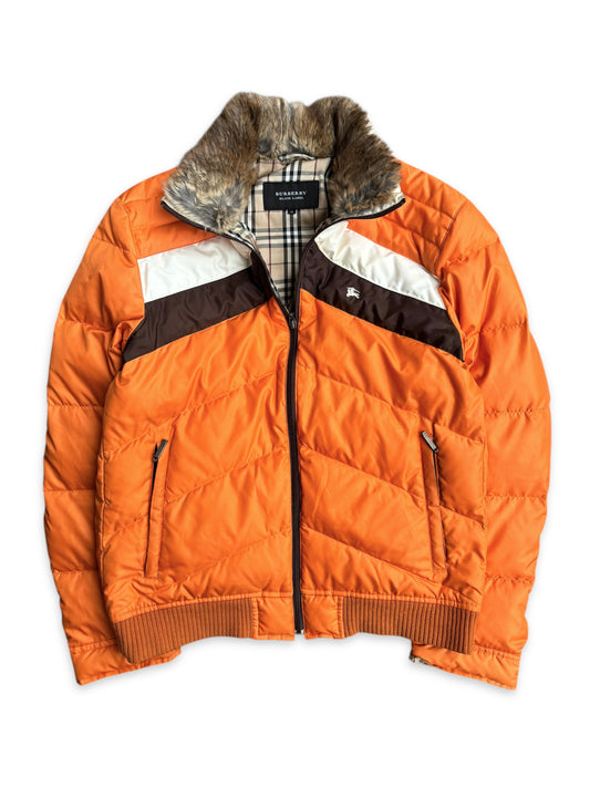 Burberry Black Label Fur Puffer Jacket (M)
