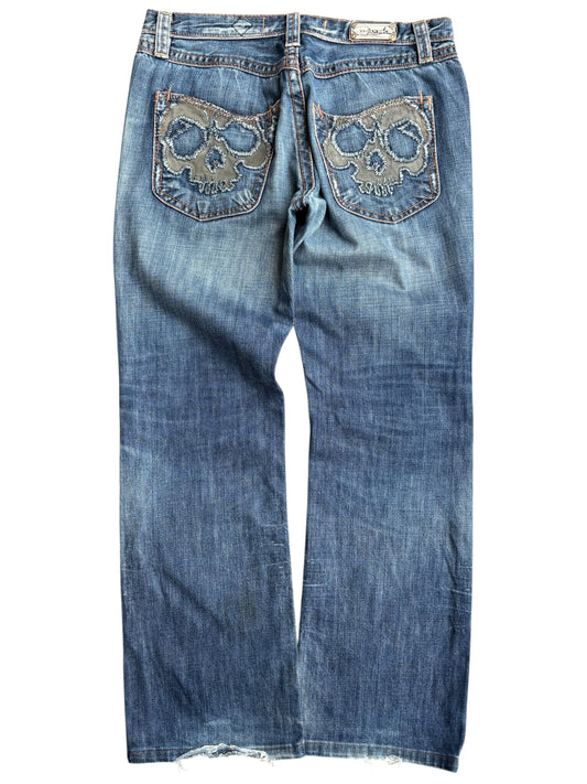 Indian Rock Skull Denim (W33)