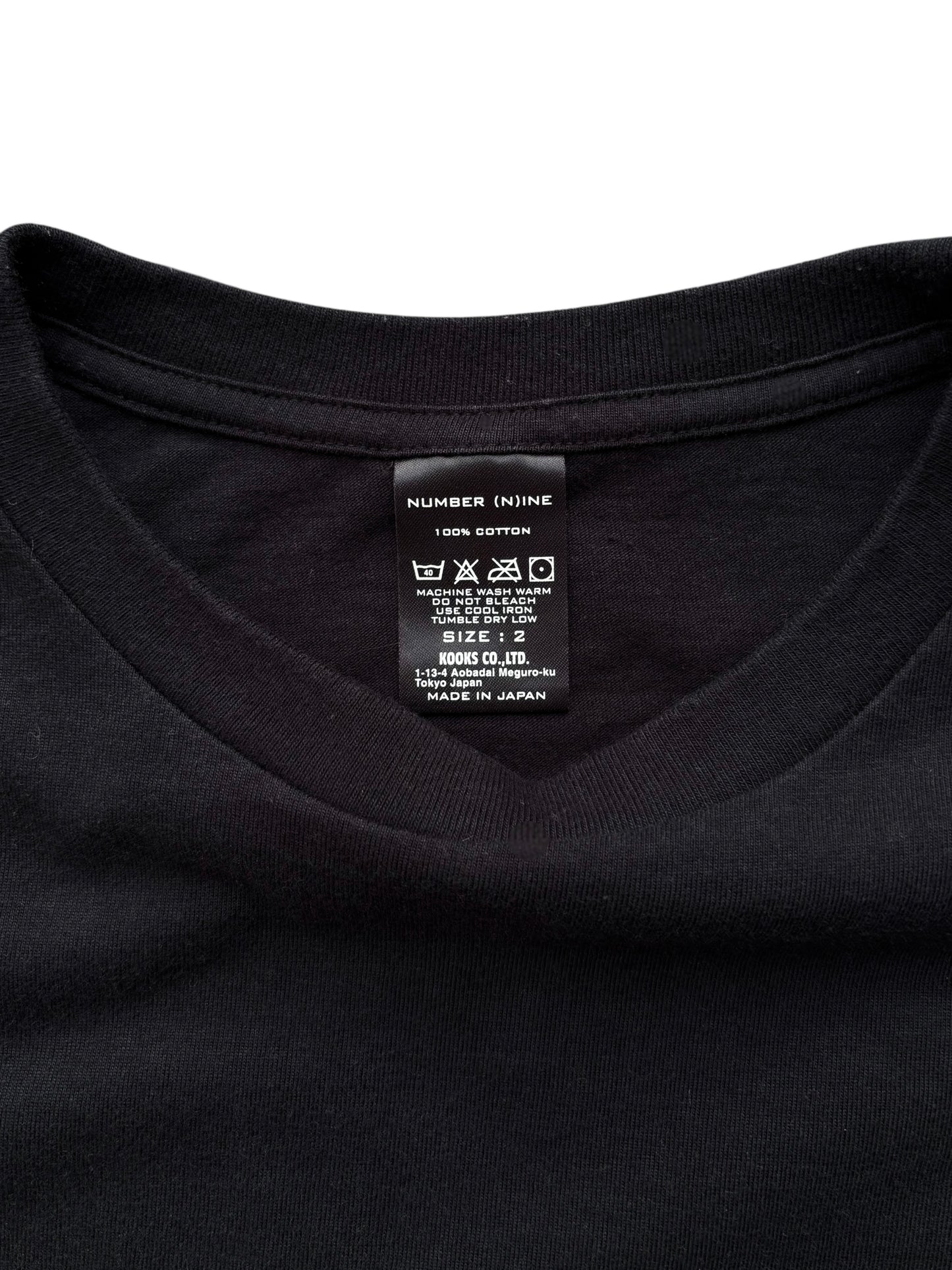 Number Nine Rolling Stones Pailletten T-Shirt (S)