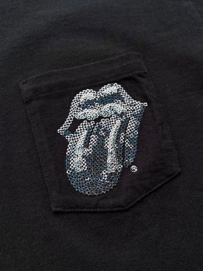 Number Nine Rolling Stones Pailletten T-Shirt (S)