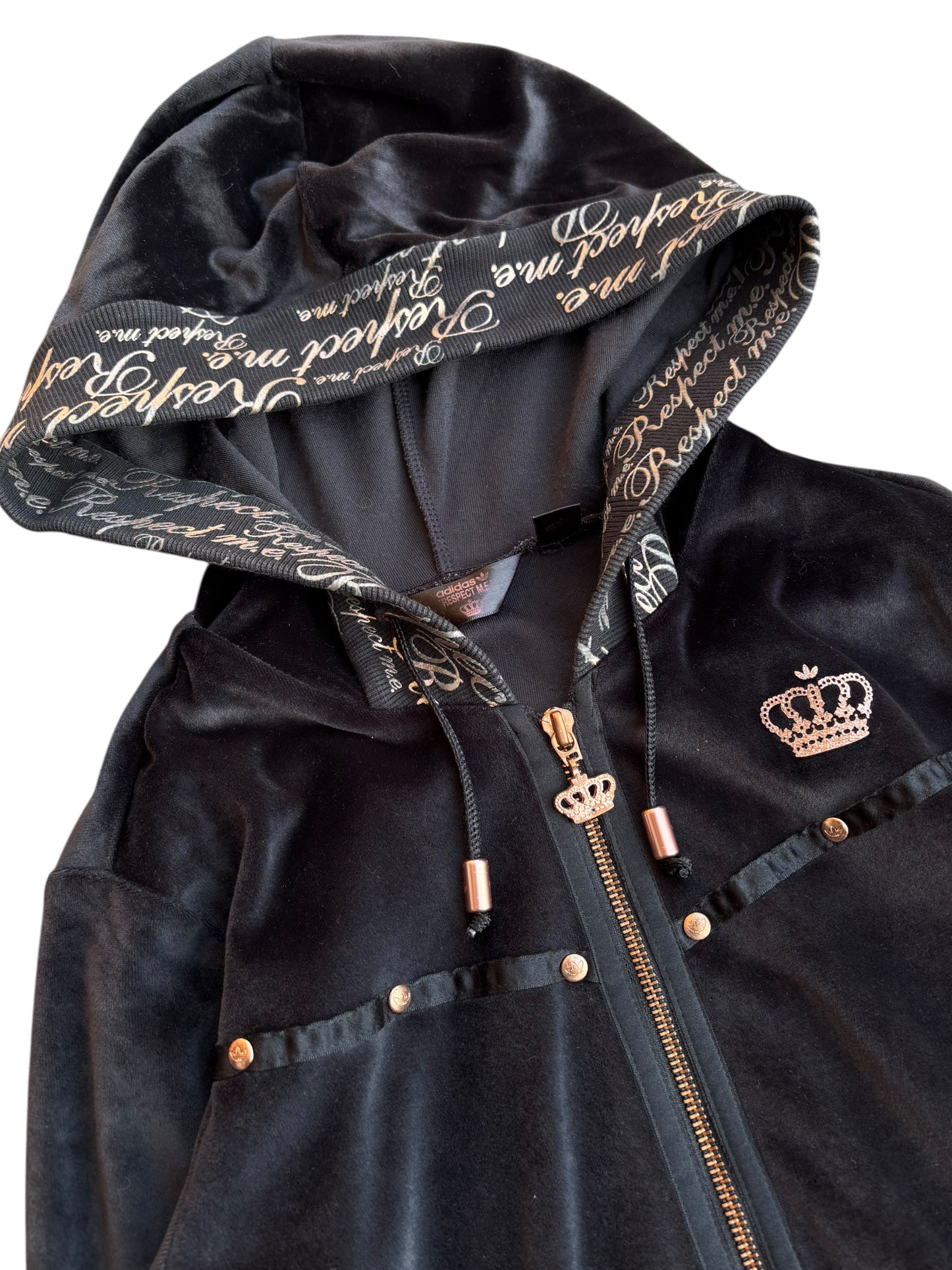 Adidas Respect Me Verlour Zip-Up (M/38)